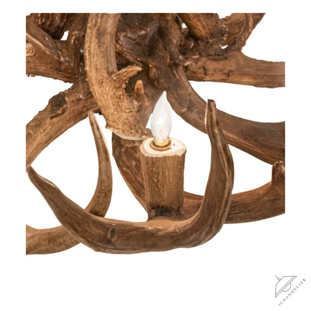 Antlers 9 - Light LED Chandelier