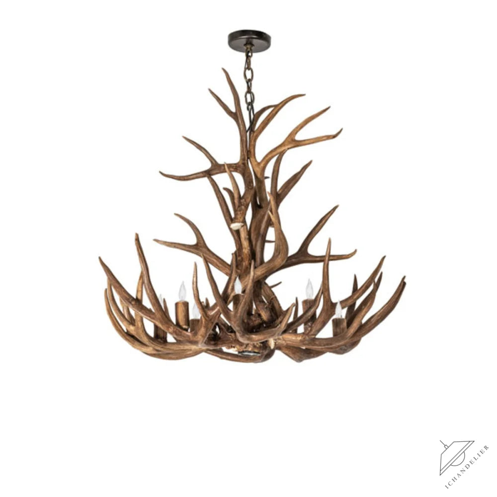Antlers 9 - Light LED Chandelier