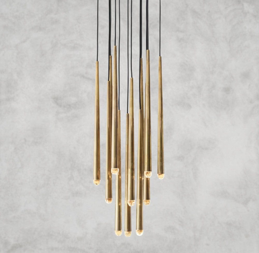 18 / Brass Aquitaine Round Chandelier 18