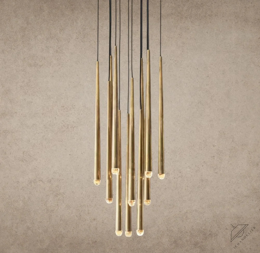 18 / Brass Aquitaine Round Chandelier 18", 24", 30", 48"