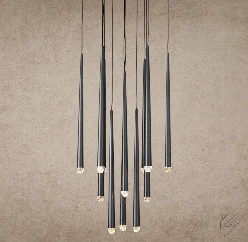 24" / Bronze Aquitaine Round Chandelier 18", 24", 30", 48"
