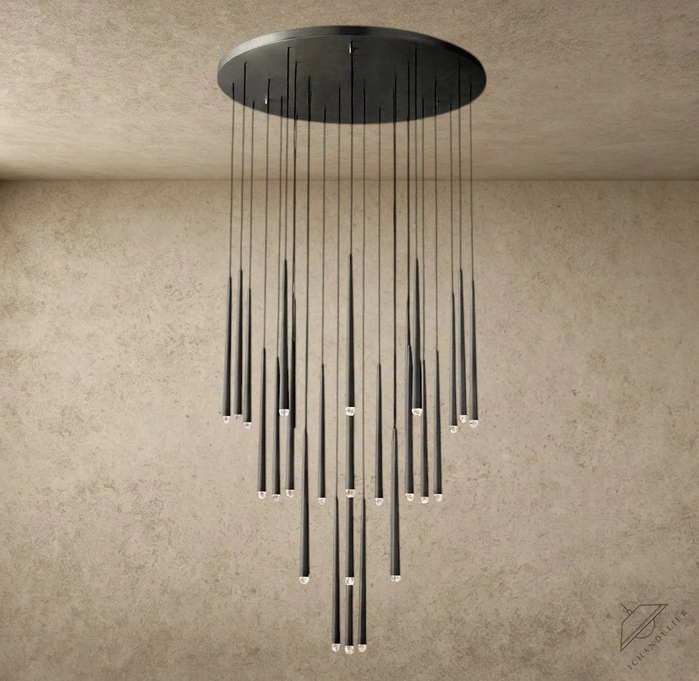 48 / Bronze Aquitaine Round Chandelier 18", 24", 30", 48"