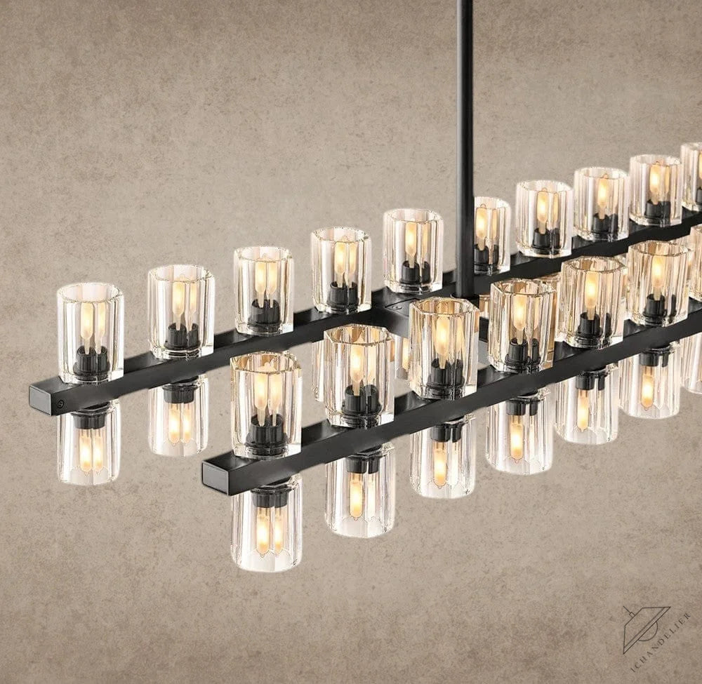 Arcachon LED Rectangular Chandelier 54", 72"