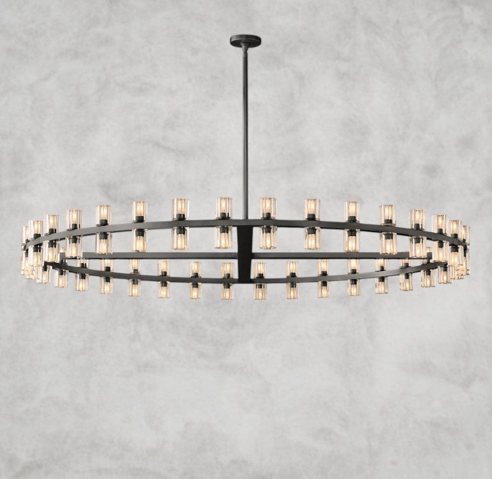 60" / Bronze Arcachon LED Round Chandelier 36", 48", 60"