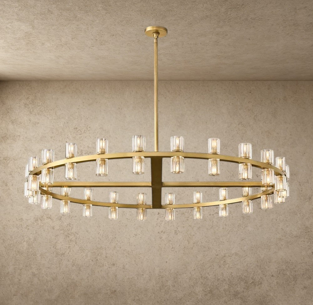 48" / Brass Arcachon LED Round Chandelier 36", 48", 60"