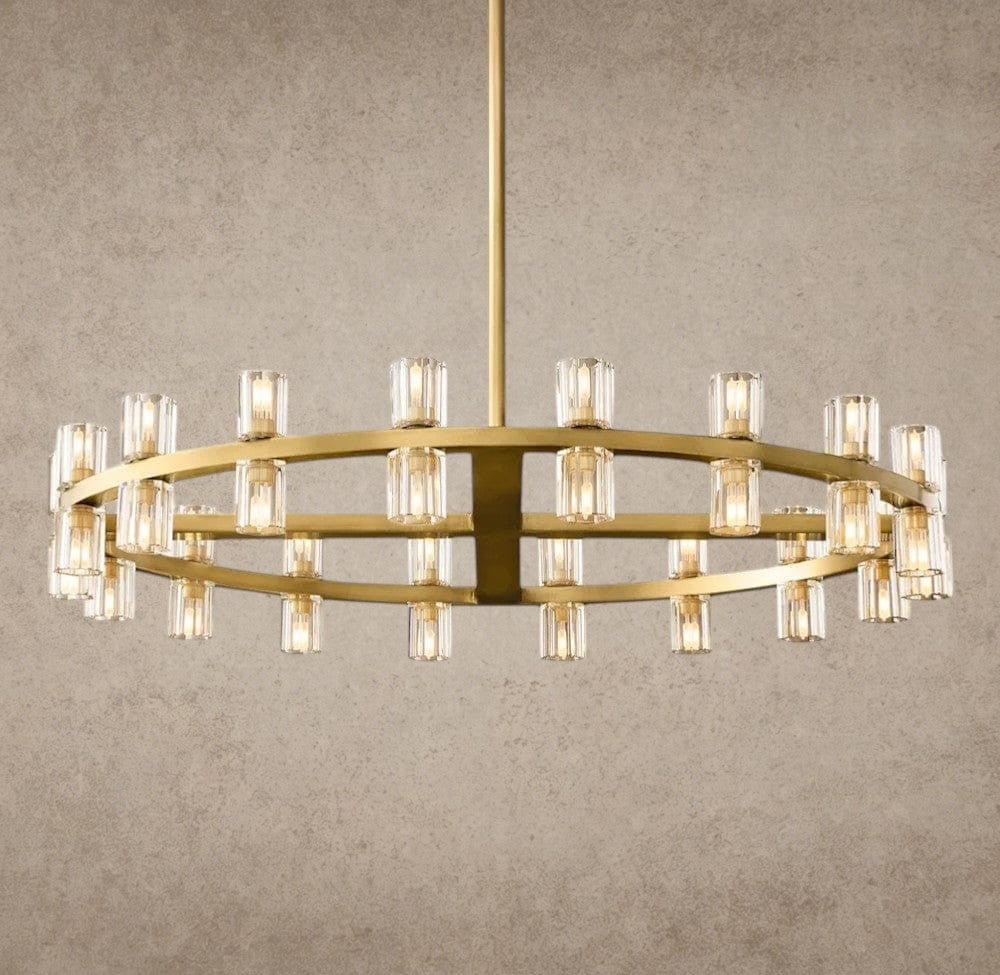 36" / Brass Arcachon LED Round Chandelier 36", 48", 60"