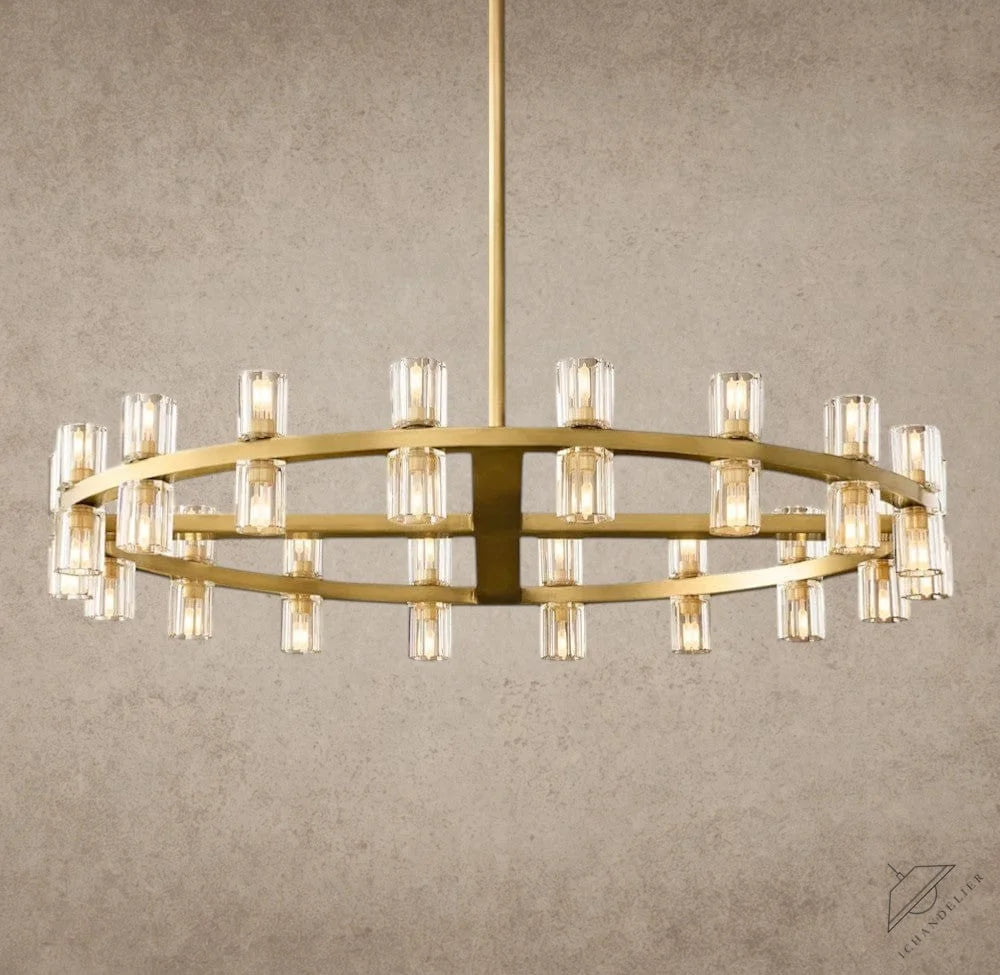 36" / Brass Arcachon LED Round Chandelier 36", 48", 60"
