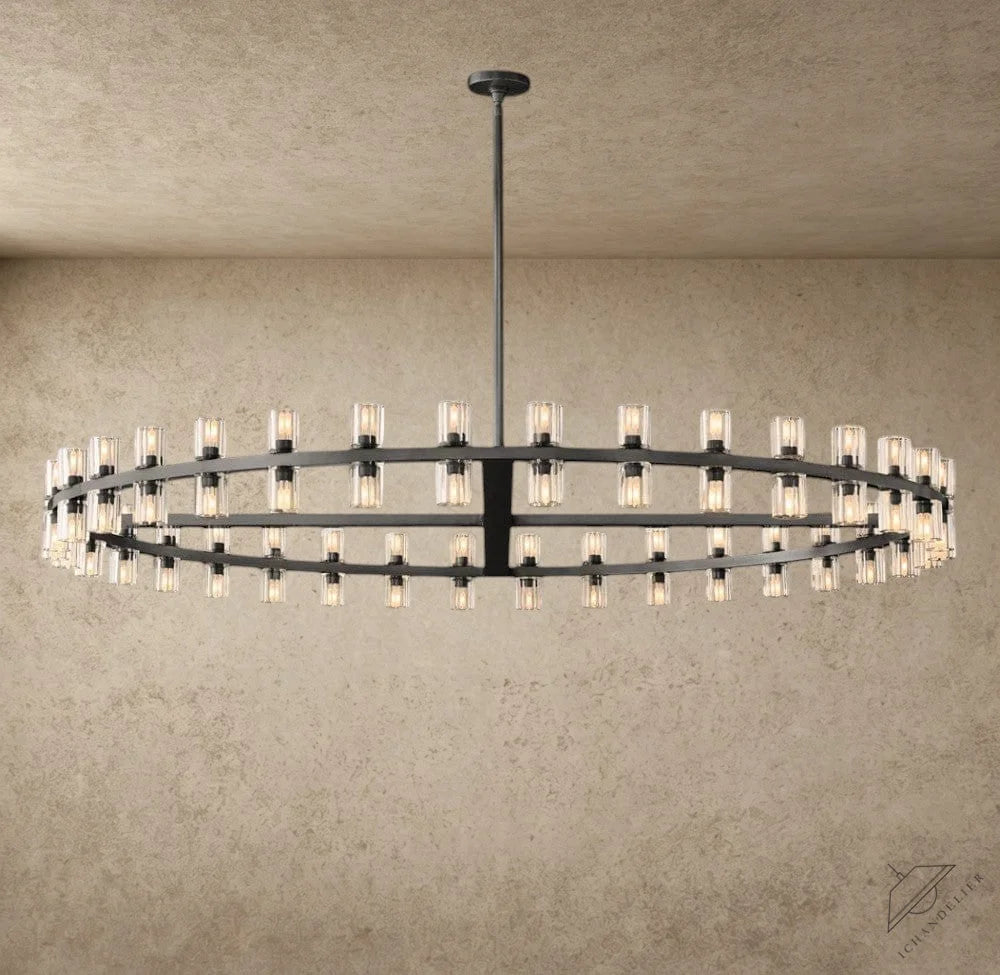 60" / Bronze Arcachon LED Round Chandelier 36", 48", 60"