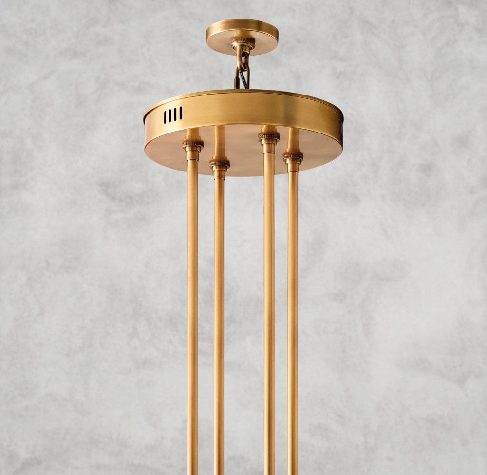 Arcachon LED Round Two-Tier Chandelier 60