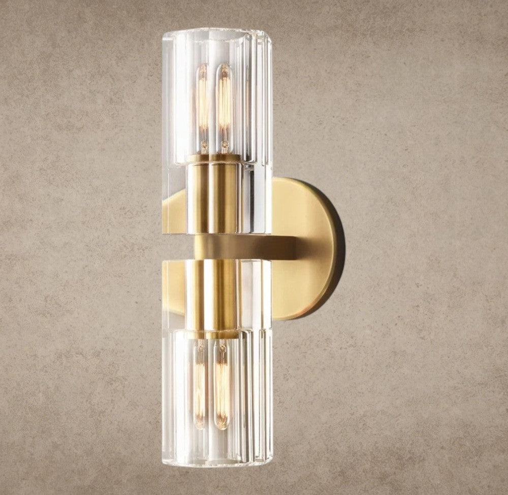 Brass Arcachon Linear Sconce
