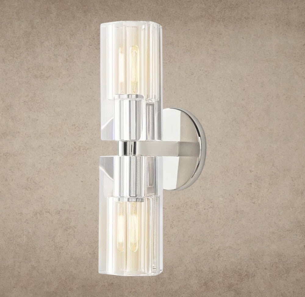 Nickel Arcachon Linear Sconce