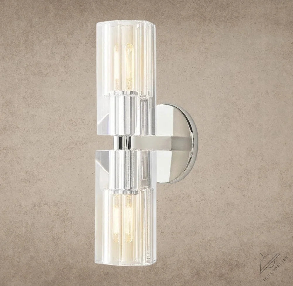 Nickel Arcachon Linear Sconce