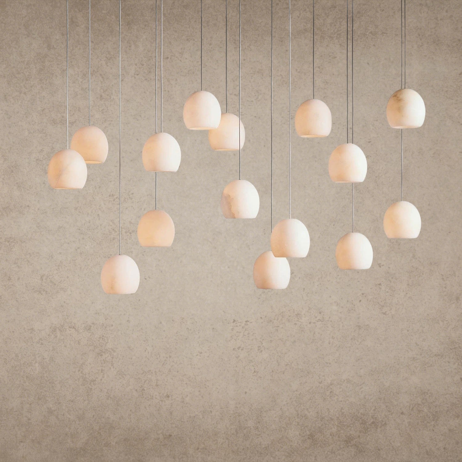 15 Lights Arica Linear Chandelier 15/ 30 Lights