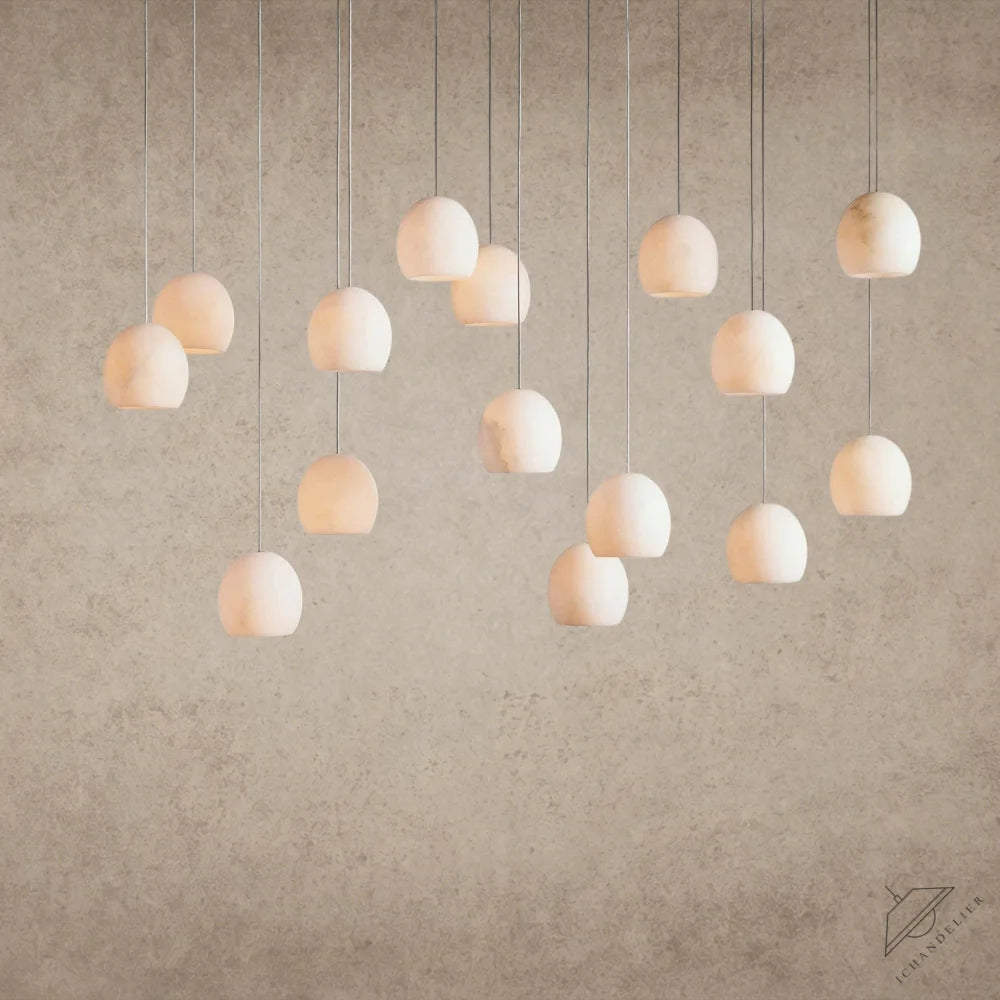 15 Lights Arica Linear Chandelier 15/ 30 Lights