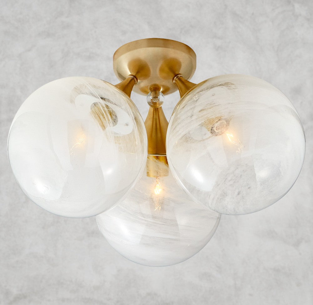Cristol Flush Mount 15", 43"