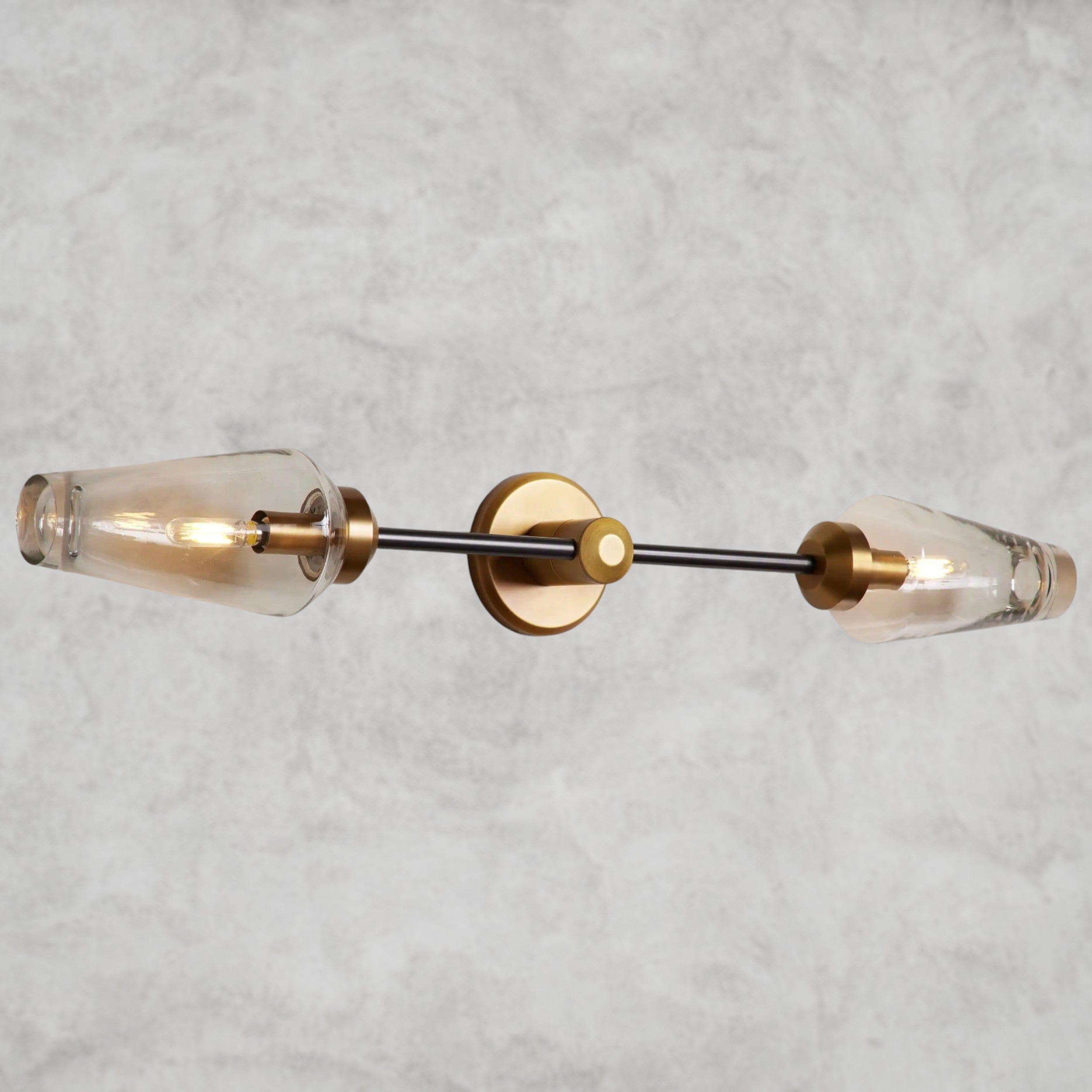 Bronze Arrow Double Sconce