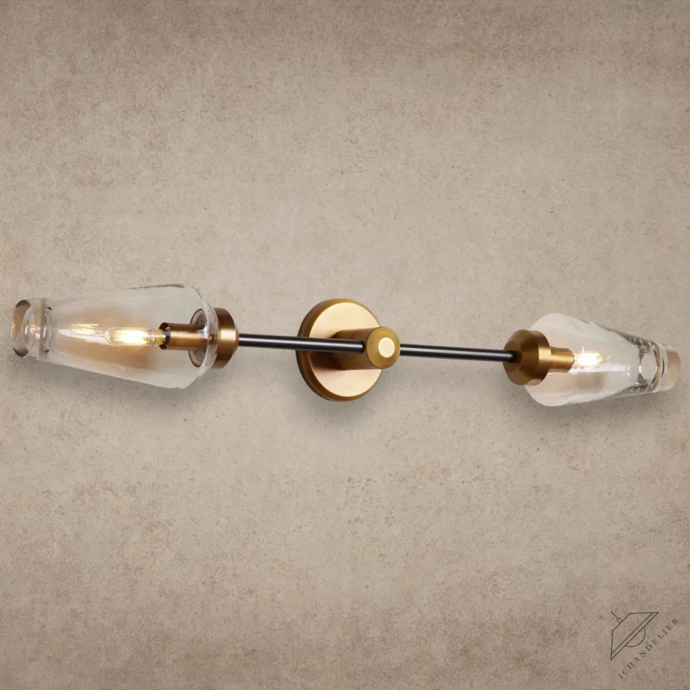 Bronze Arrow Double Sconce