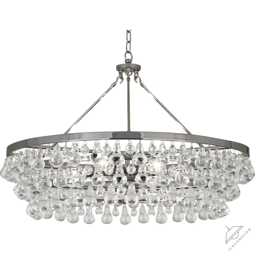 Artistic Pear Round Chandelier 50 inch, Dining Room Round Chandelier