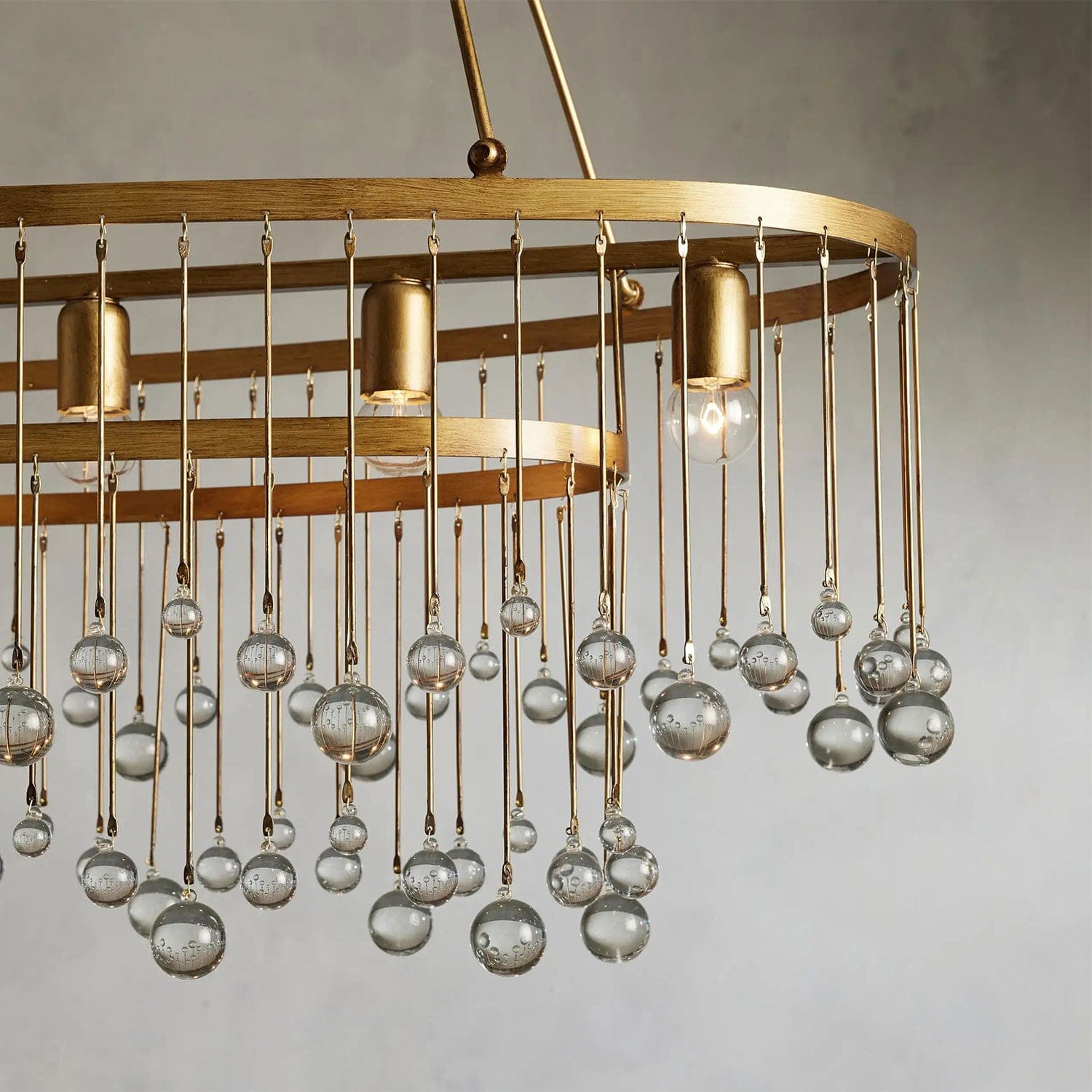 Aubrey Oval Chandelier 52.5