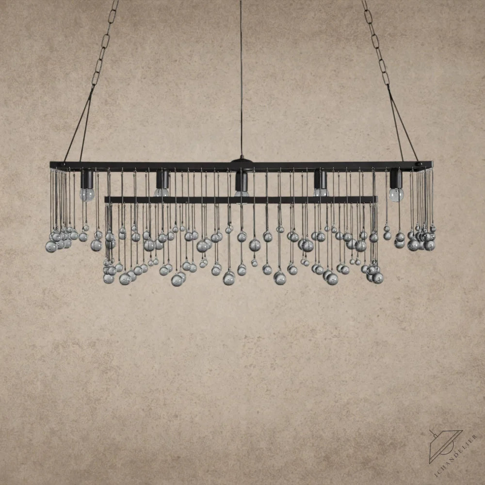 Aubrey Rectangular Chandelier 47", 60"