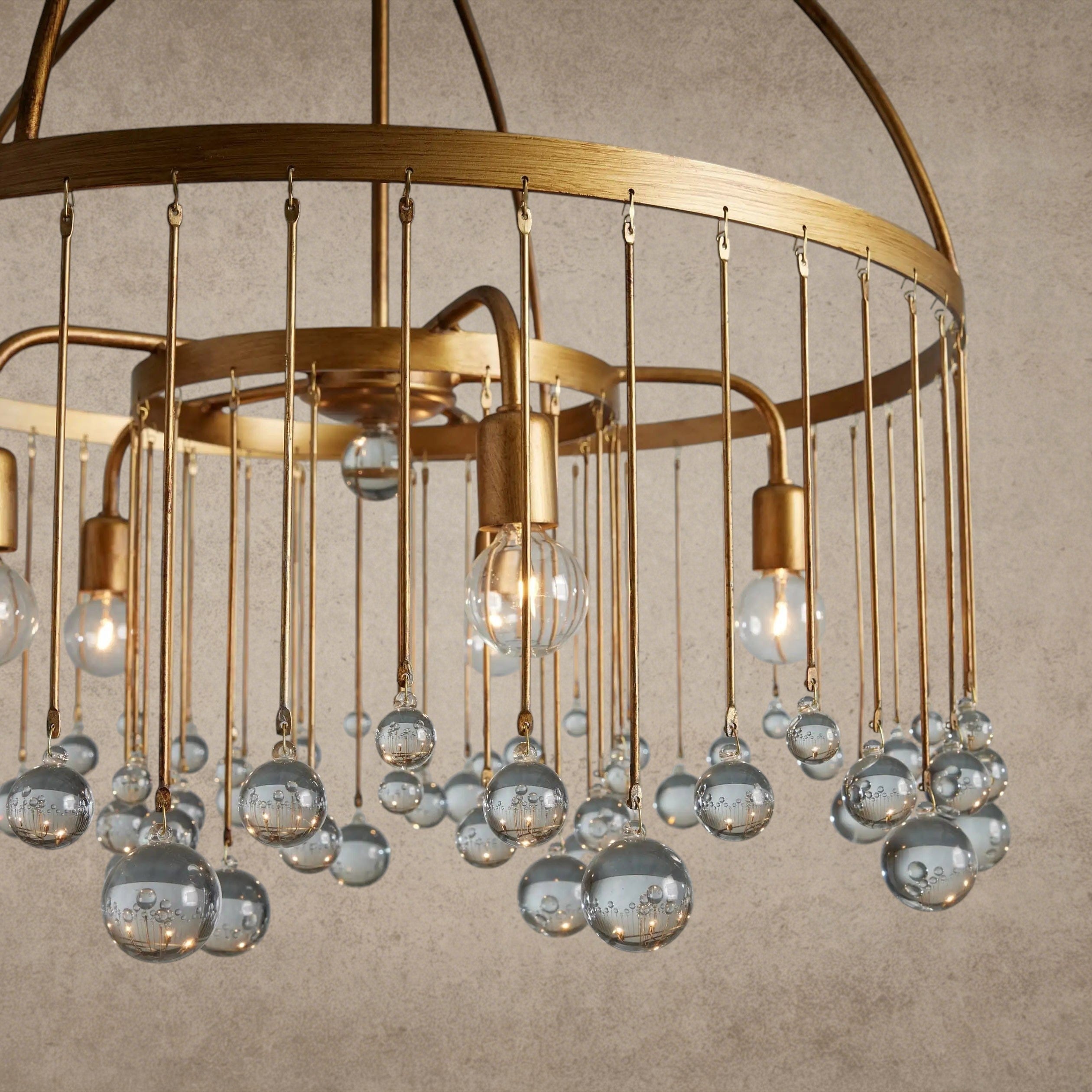 Aubrey Round Chandelier 2-TIER, 4-TIER