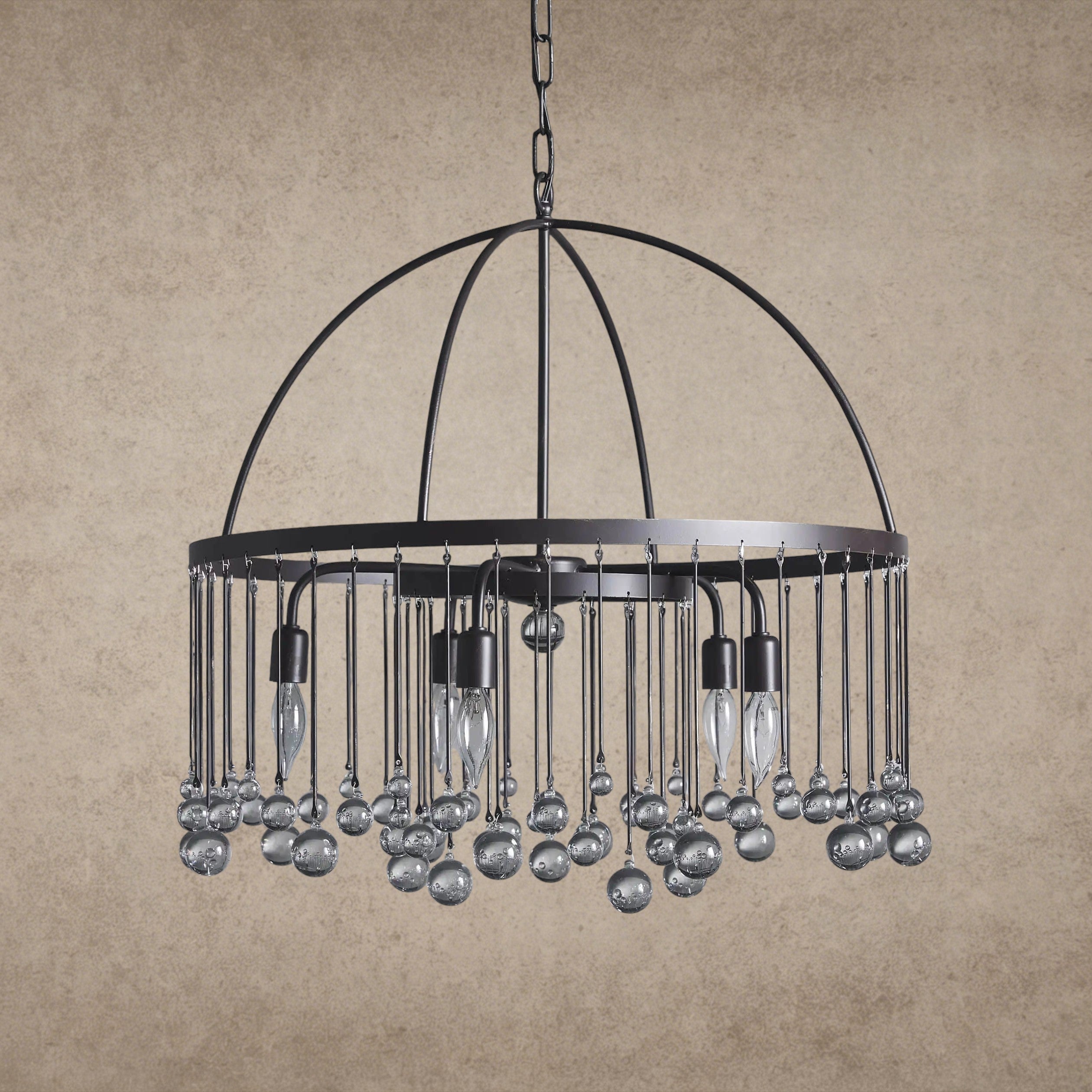 Aubrey Round Chandelier 2-TIER, 4-TIER