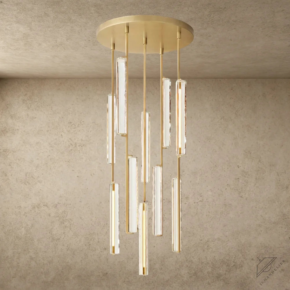 24" / Brass Audubon Crystal Round Chandelier 24", 40", 56"