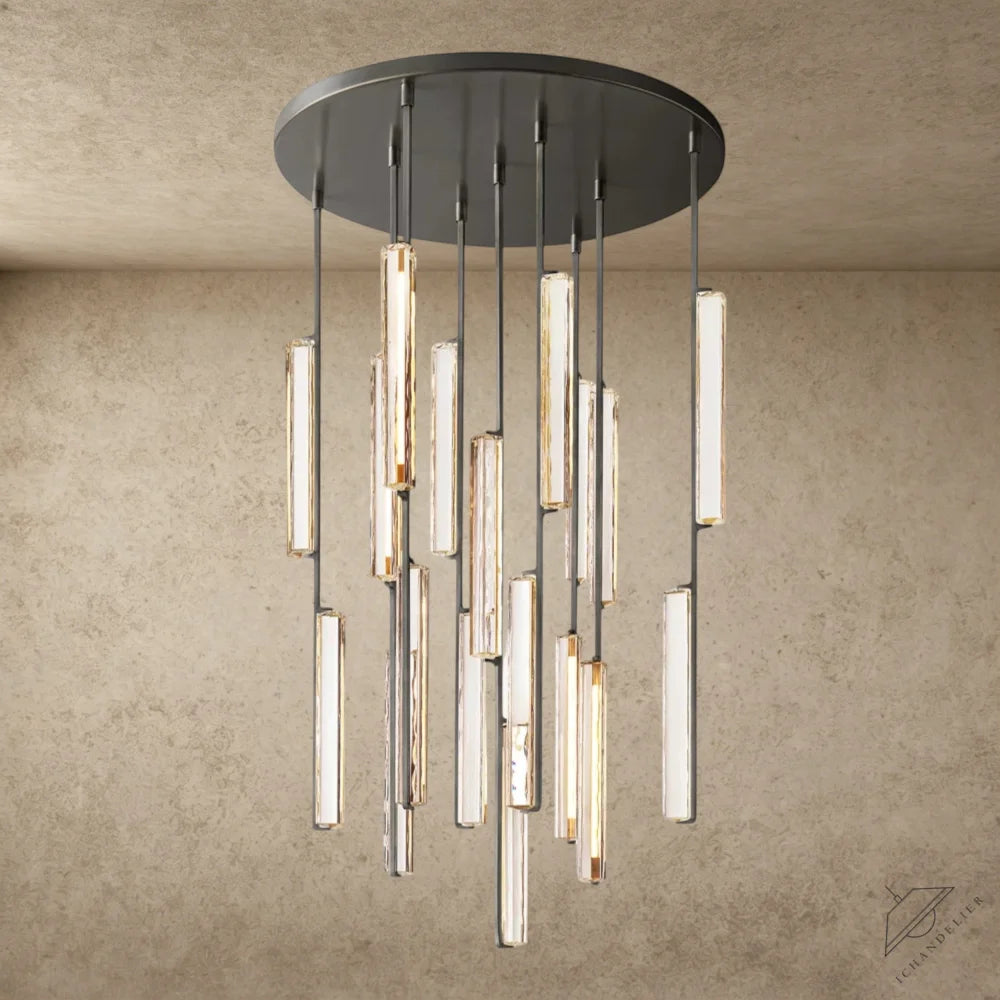 40" / Bronze Audubon Crystal Round Chandelier 24", 40", 56"