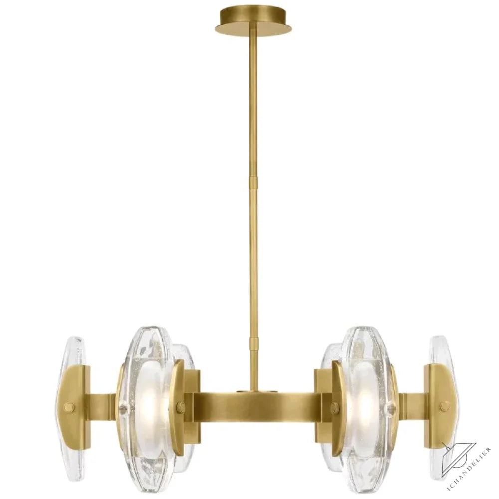 Aute Led Round Chandelier 30″