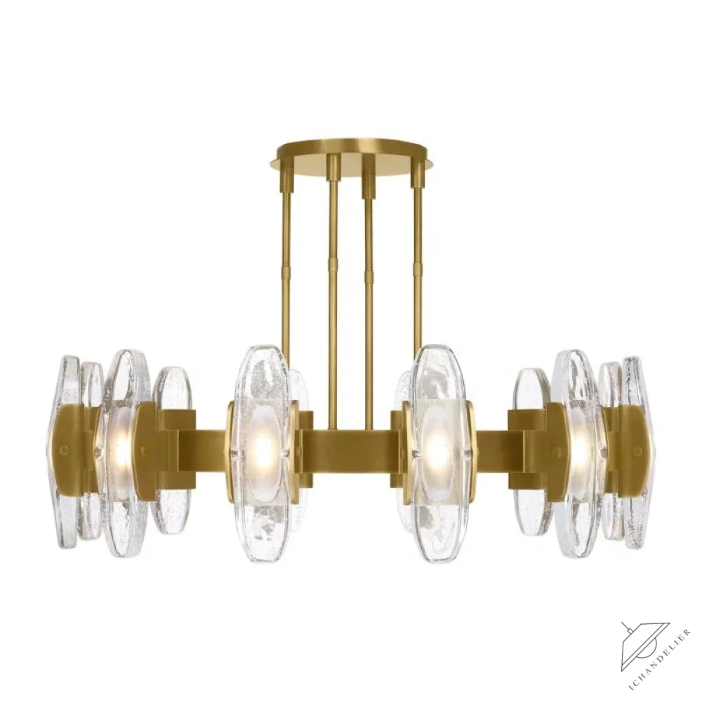 Aute Led Round Chandelier 47″