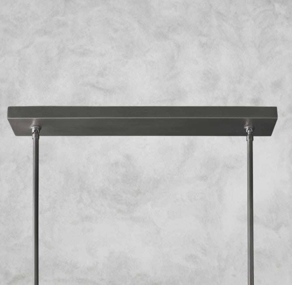 Boule De Cristal Double Linear Chandelier 60