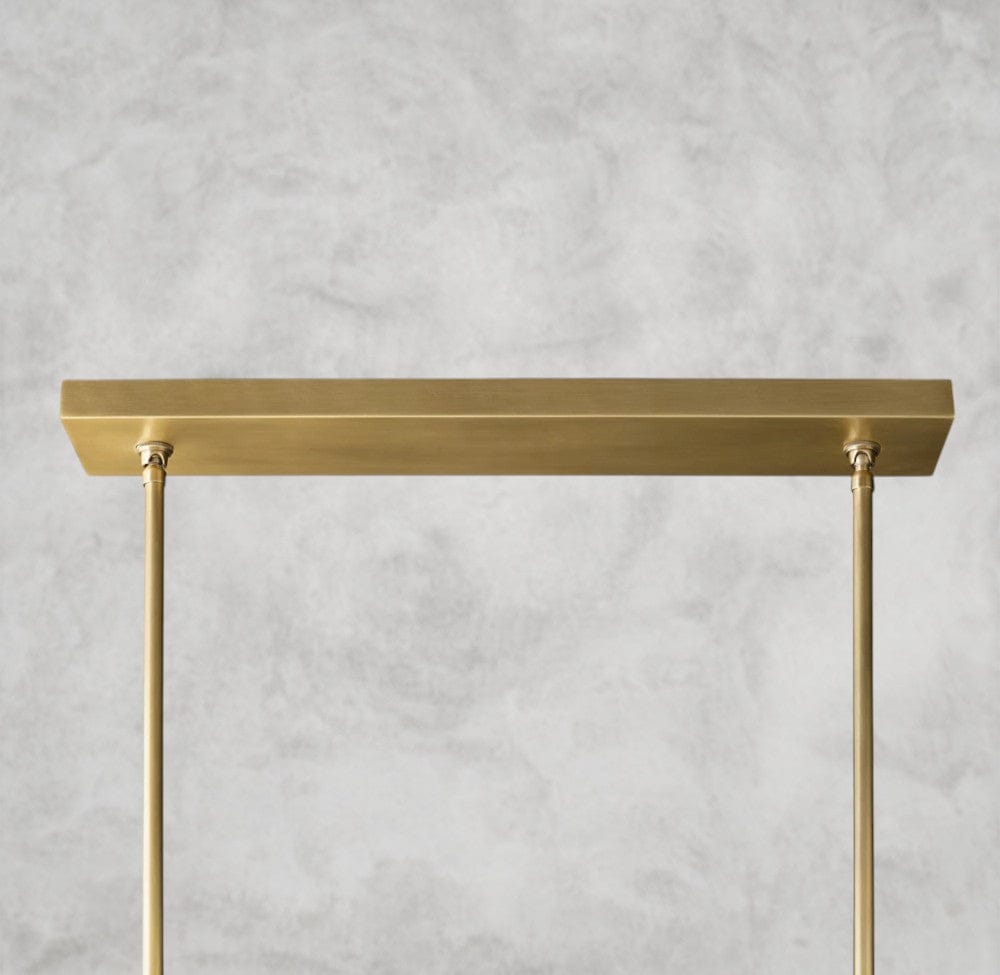 Boule De Cristal Double Linear Chandelier 60