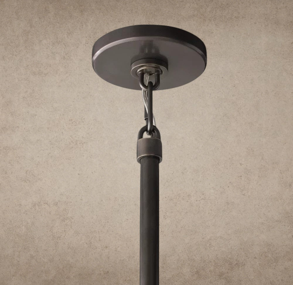 Boule De Cristal Oval Chandelier 72"