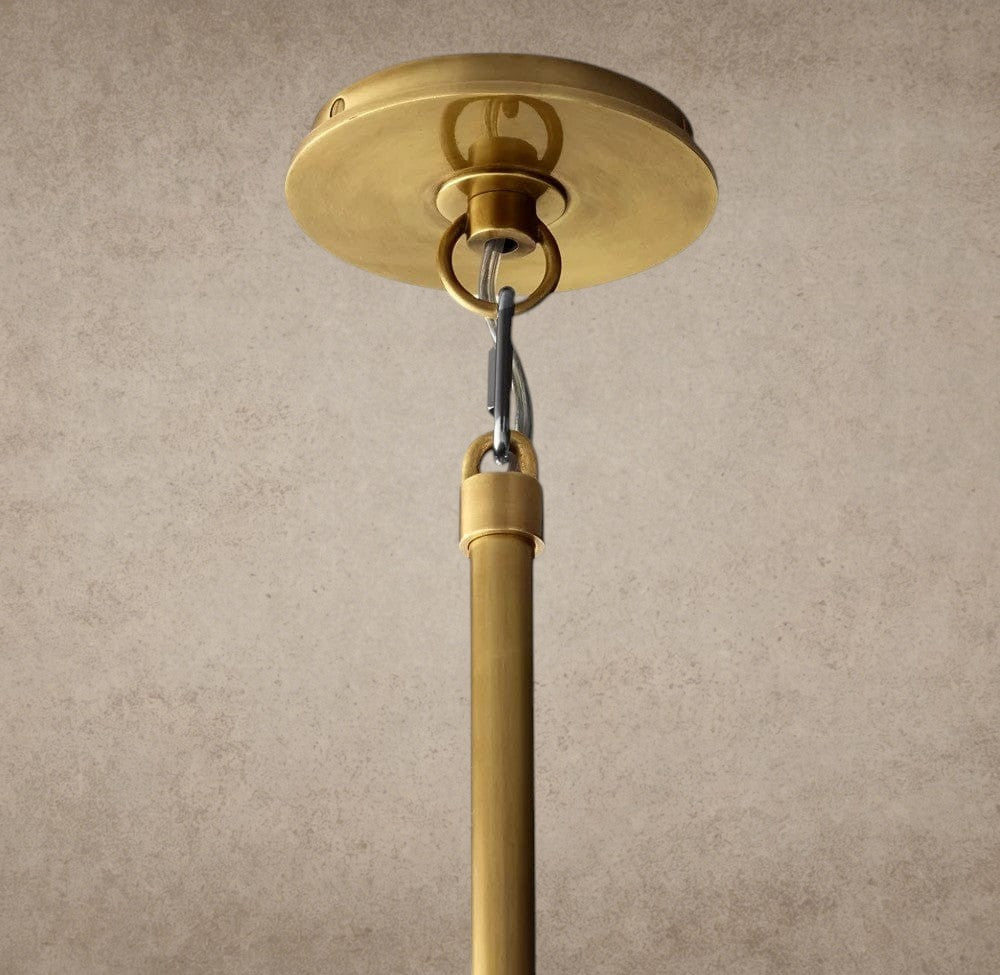 Boule De Cristal Oval Chandelier 72"