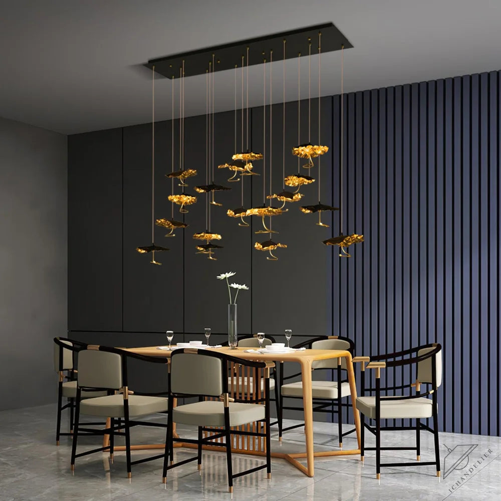 Brass Aviary Constellation Chandelier