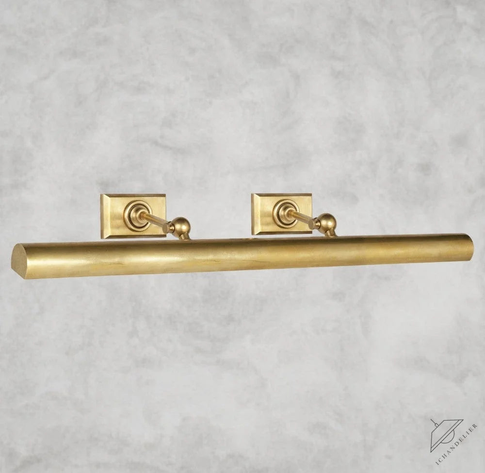 30" / Brass Cabinet Maker's Picture Light 8", 18", 24", 30"