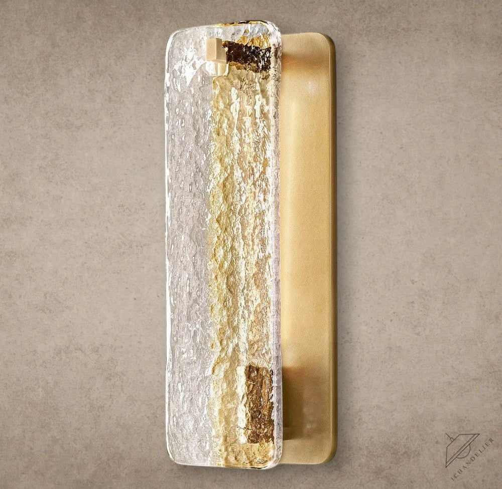 Calamette Glass/ Alabaster Sconce 13", 16"