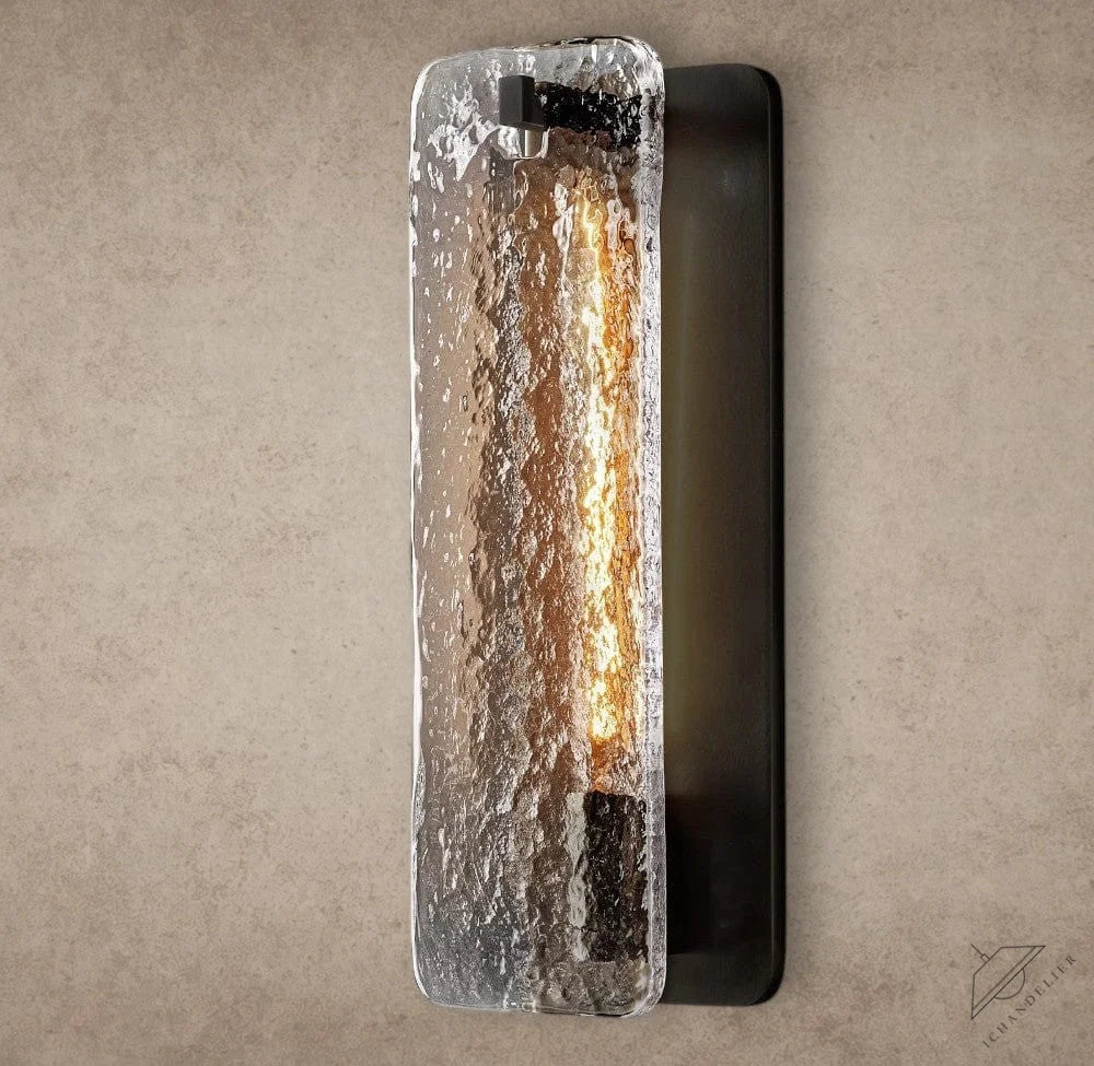 13" / Bronze / Glass Calamette Glass/ Alabaster Sconce 13", 16"
