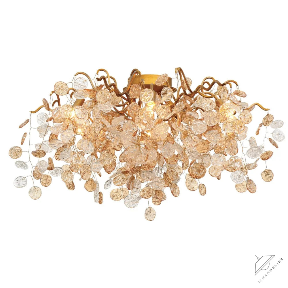 Campobasso - 7 Light Flush Mount - 27.25"W 14 "H
