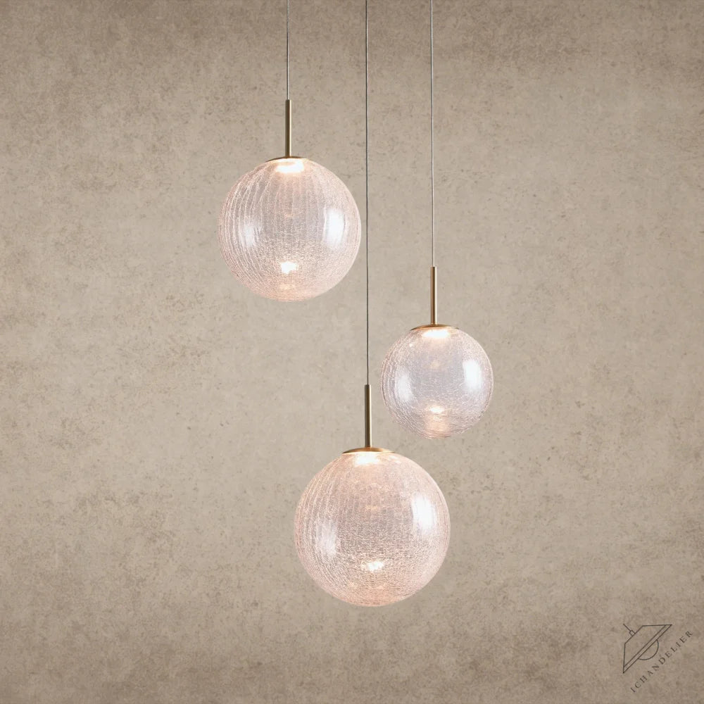 20" / CRACKLE Casen Round Chandelier 20", 28", 34", 43"
