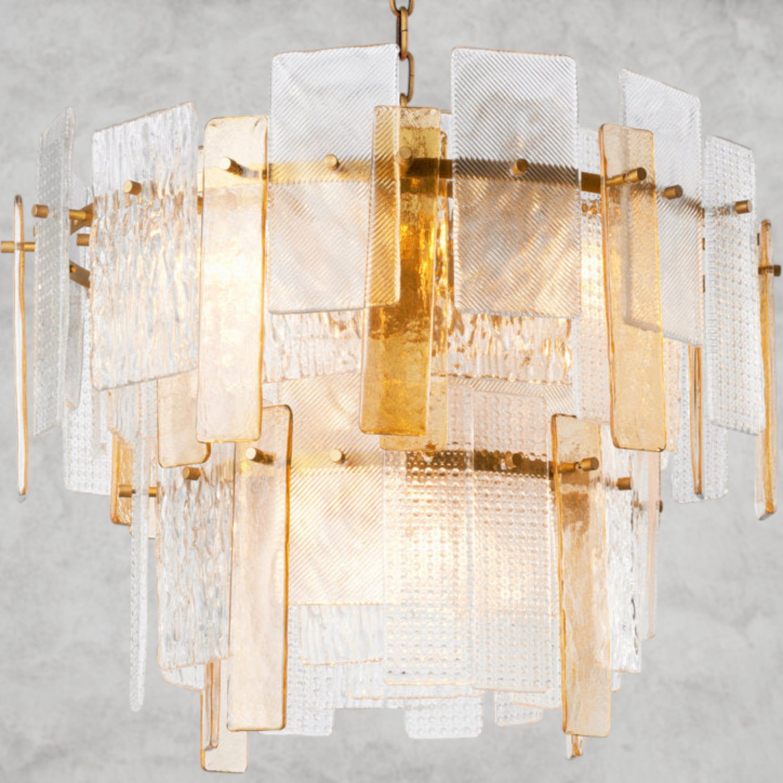 Cassiano Structure Glass Chandelier
