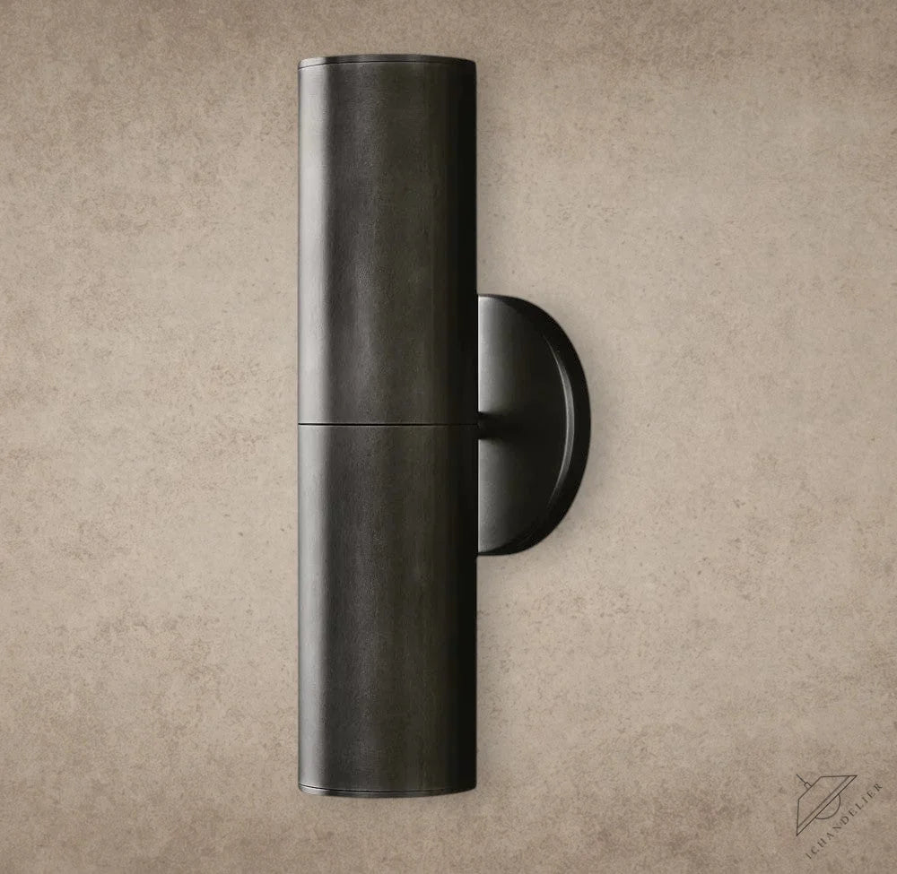 Bronze Champeaux Linear Sconce 12"