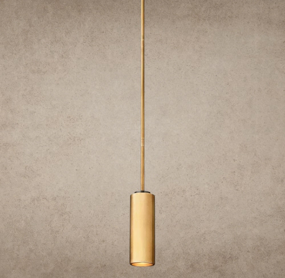 Brass/ Bronze CHAMPEAUX PENDANT 4"