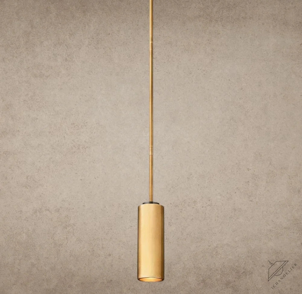 Brass/ Bronze CHAMPEAUX PENDANT 4"