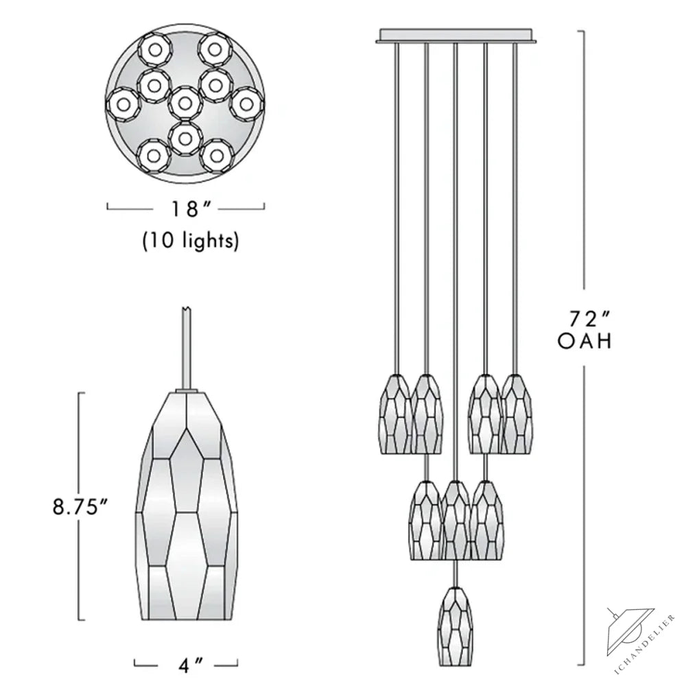 Chapt Circular Chandelier