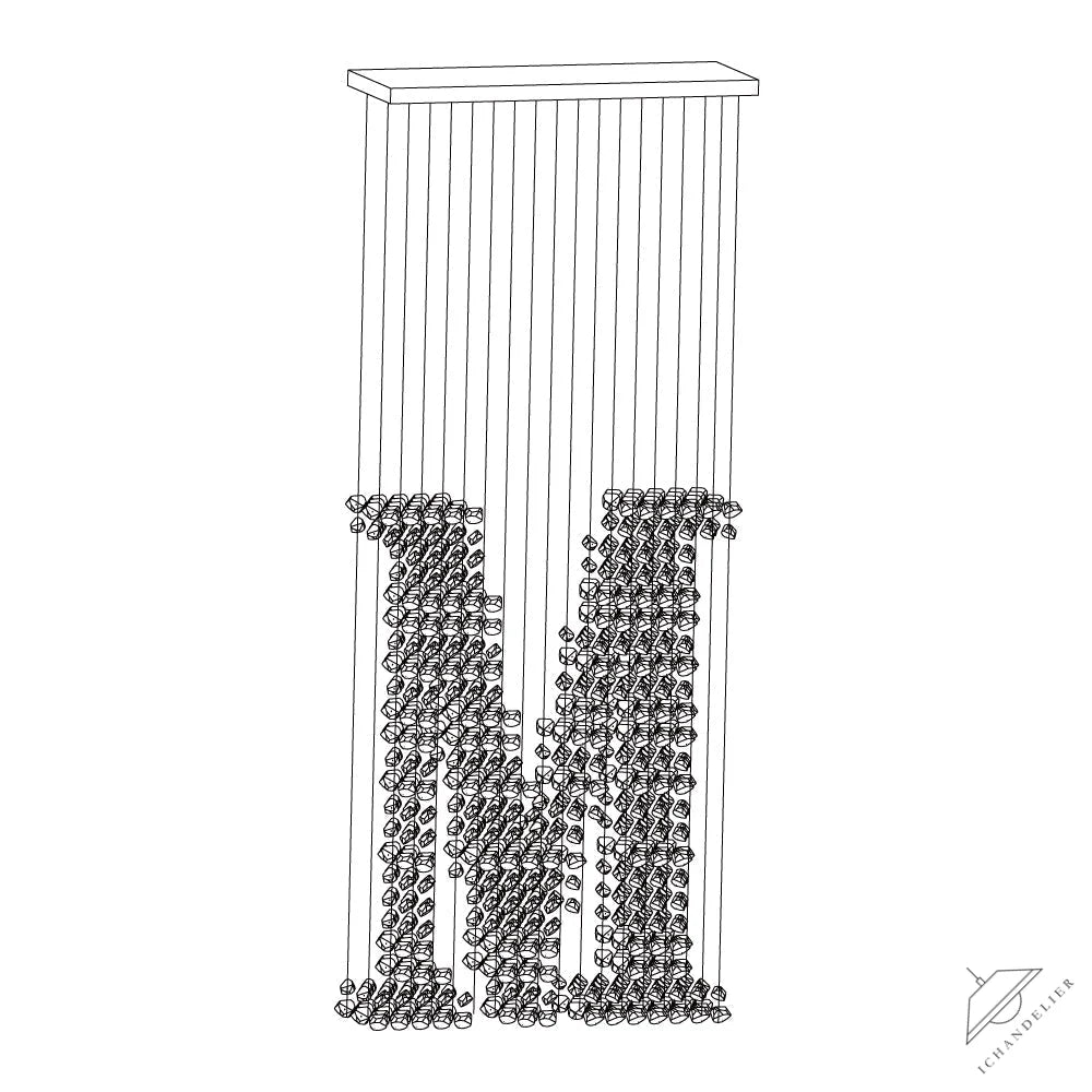 Charcoal Chandeliers M to R