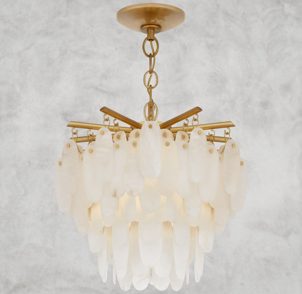 Cora Medium/ Large Semi-Flush Mount Chandelier
