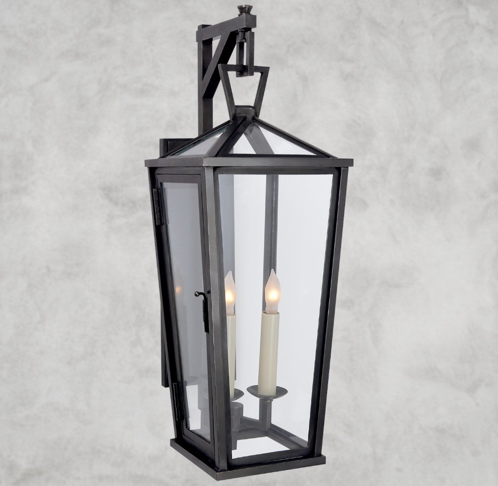 Darlana Tall Bracketed Wall Lantern 21", 27"