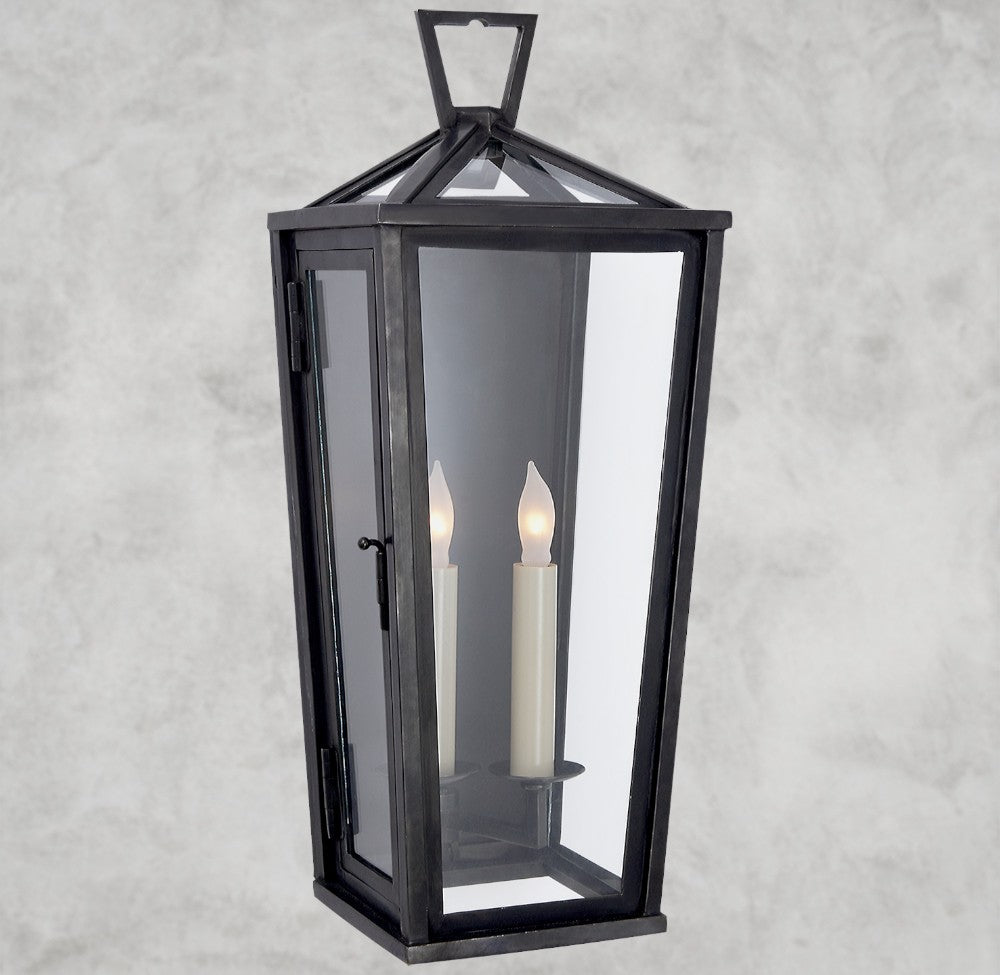 Darlana Small Tall 3/4 Wall Lantern