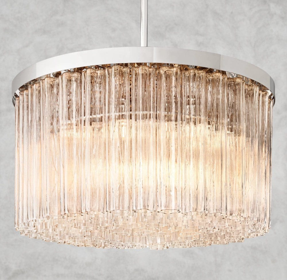 36" / Nickle Cielo Round Chandelier 36", 48"